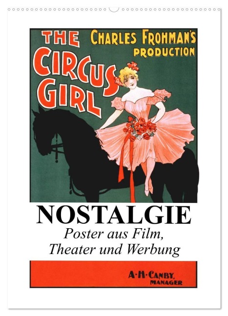 NOSTALGIE Poster aus Film, Theater und Werbung (Wandkalender 2026 DIN A2 hoch), CALVENDO Monatskalender - Elisabeth Stanzer