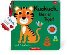 Cover-Bild zum Titel 'Mein Filz-Fühlbuch: Kuckuck, kleiner Tiger!' von ''