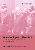 Cover-Bild zum Titel 'Johannes Popitz (1884-1945)' von 'Katharina Voß'