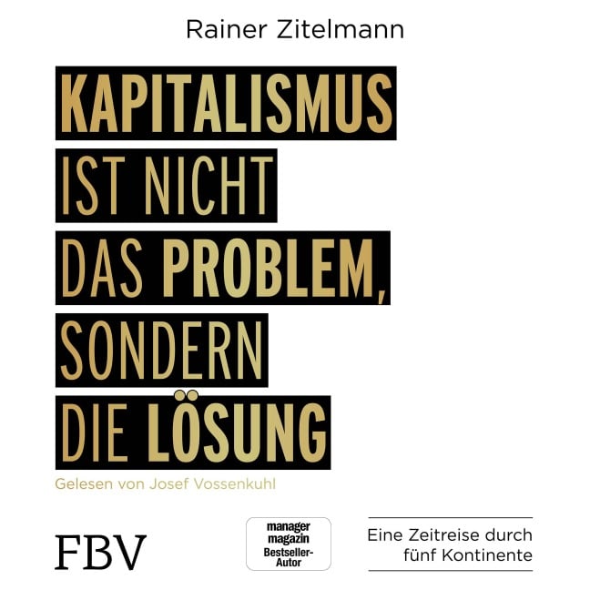 Kapitalismus ist nicht das Problem, sondern die Lösung - Rainer Zitelmann