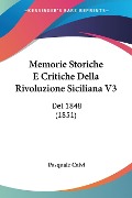 Memorie Storiche E Critiche Della Rivoluzione Siciliana V3 - Pasquale Calvi