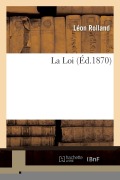 Cover-Bild zum Titel 'La Loi' von 'Rolland-L'