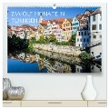 Zwölf Monate in Tübingen (hochwertiger Premium Wandkalender 2024 DIN A2 quer), Kunstdruck in Hochglanz - Caladoart Caladoart