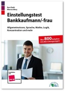Cover-Bild zum Titel 'Einstellungstest Bankkaufmann / Bankkauffrau' von 'Kurt Guth, Marcus Mery'