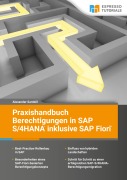 Cover-Bild zum Titel 'Praxishandbuch Berechtigungen in SAP S/4HANA inklusive SAP Fiori' von 'Alexander Sambill'