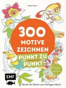 Cover-Bild zum Titel '300 Motive zeichnen - Punkt zu Punkt' von 'Audrey Bussi'