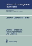 Cover-Bild zum Titel 'Erlernte Hilflosigkeit, Handlungskontrolle und Leistung' von 'Joachim Stiensmeier-Pelster'