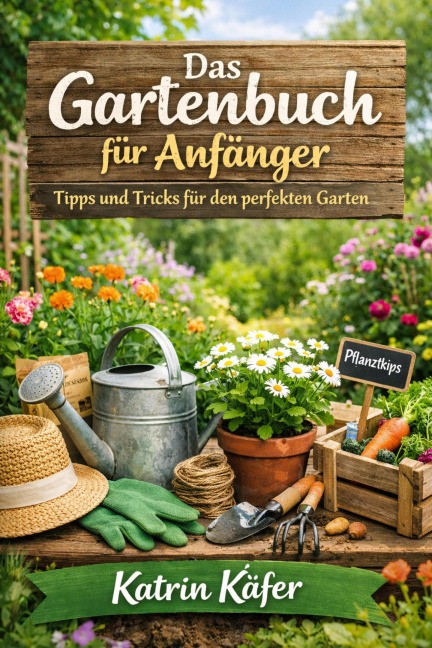Das Gartenbuch für Anfänger - Katrin Käfer