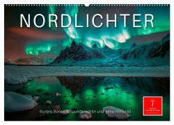 Nordlichter - Aurora Borealis, wunderschön und geheimnisvolll (Wandkalender 2025 DIN A2 quer), CALVENDO Monatskalender - Peter Roder