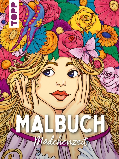 Malbuch Mädchenzeit - Sara Otterstätter