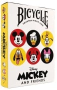 Cover-Bild zum Titel 'Bicycle® Disney Mickey & Friends (Designer Spielkarten, Poker, Skat...)' von ''