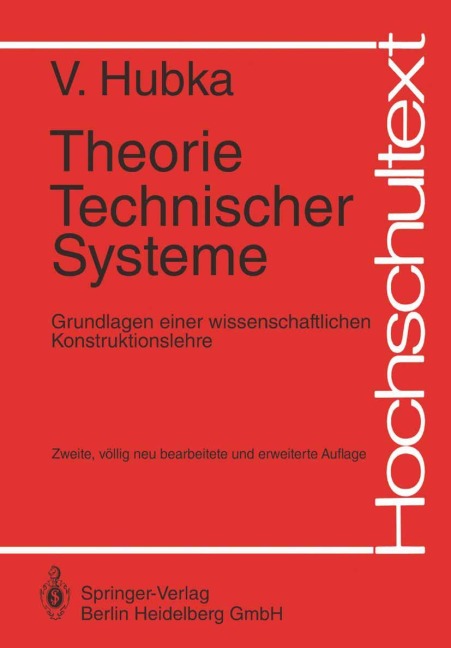 Theorie Technischer Systeme - Vladimir Hubka