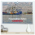 Faszination Hafen - Hamburg (hochwertiger Premium Wandkalender 2024 DIN A2 quer), Kunstdruck in Hochglanz - URSfoto URSfoto