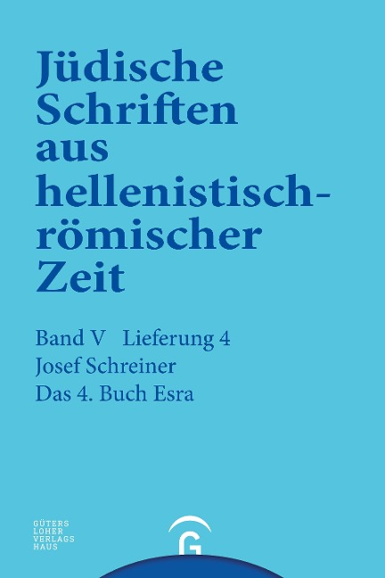 Das 4. Buch Esra - Josef Schreiner