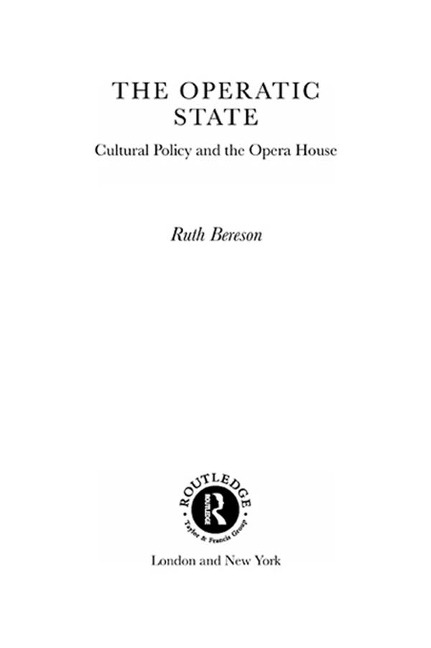 The Operatic State - Ruth Bereson