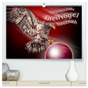 Faszinierende Greifvögel hautnah (hochwertiger Premium Wandkalender 2026 DIN A2 quer), Kunstdruck in Hochglanz - Dieter Gödecke