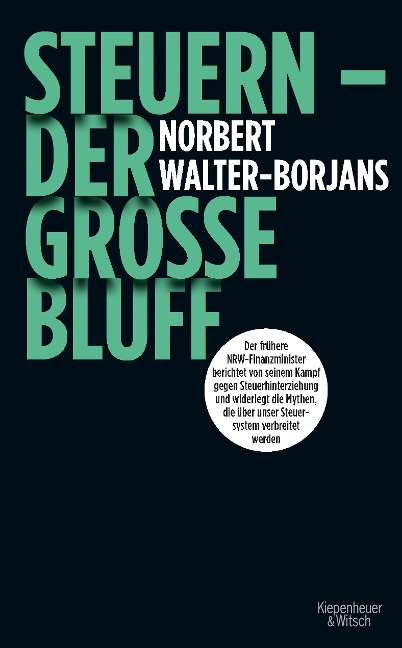 Steuern - Der große Bluff - Norbert Walter-Borjans