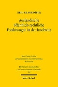 Ausländische öffentlich-rechtliche Forderungen in der Insolvenz - Neil Kranzhöfer