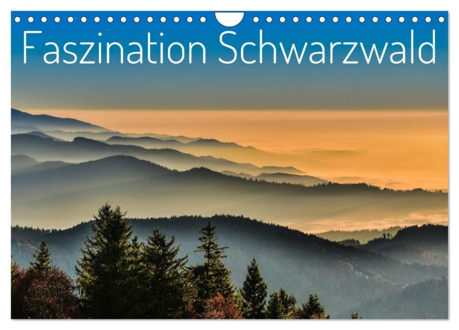 Faszination Schwarzwald (Wandkalender 2027 DIN A4 quer), CALVENDO Monatskalender - Daniel Hanselmann