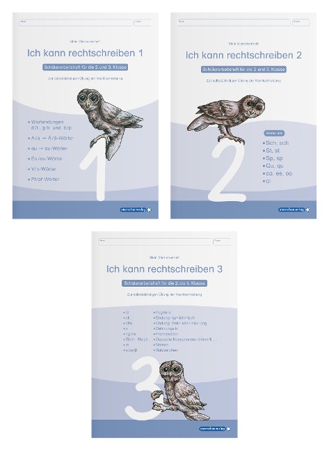 Ich kann rechtschreiben 1 bis 3 - Schülerarbeitshefte für die 2. bis 4. Klasse - Katrin Langhans