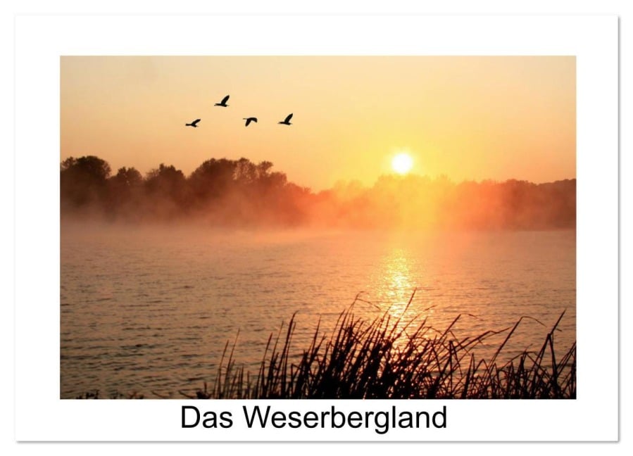 Das Weserbergland (Wandkalender 2026 DIN A4 quer), CALVENDO Monatskalender - Thomas Fietzek