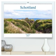 Cover-Bild zum Titel 'Schottland - Wie gemalt (hochwertiger Premium Wandkalender 2027 DIN A2 quer), Kunstdruck in Hochglanz' von 'Thomas Becker'