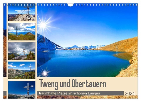 Tweng und Obertauern (Wandkalender 2024 DIN A3 quer), CALVENDO Monatskalender - Christa Kramer