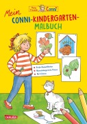 Cover-Bild zum Titel 'Conni Gelbe Reihe (Beschäftigungsbuch): Mein Conni-Kindergarten-Malbuch' von 'Hanna Sörensen, Uli Velte'