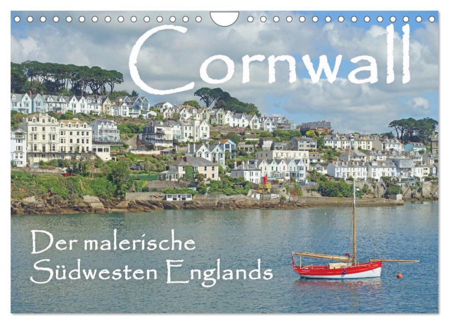 Cornwall. Der malerische Südwesten Englands (Wandkalender 2026 DIN A4 quer), CALVENDO Monatskalender - Anita Berger