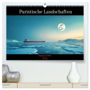Cover-Bild zum Titel 'Puristische Landschaften (hochwertiger Premium Wandkalender 2026 DIN A2 quer), Kunstdruck in Hochglanz' von 'Torsten Irmer'