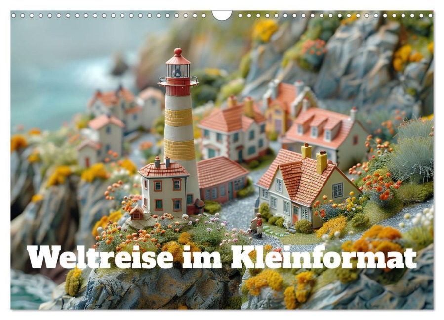 Weltreise im Kleinforma (Wandkalender 2025 DIN A3 quer), CALVENDO Monatskalender - Ally Bee