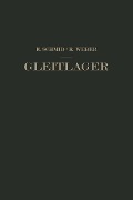 Cover-Bild zum Titel 'Gleitlager' von 'Erich Schmid, Richard Weber'