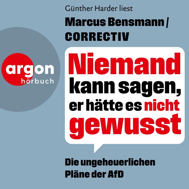 Niemand kann sagen, er hätte es nicht gewusst - Marcus Bensmann, Correctiv