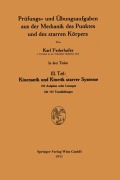 Cover-Bild zum Titel 'Kinematik und Kinetik starrer Systeme' von 'Karl Federhofer'