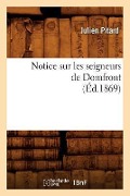 Cover-Bild zum Titel 'Notice Sur Les Seigneurs de Domfront (Éd.1869)' von 'Julien Pitard'