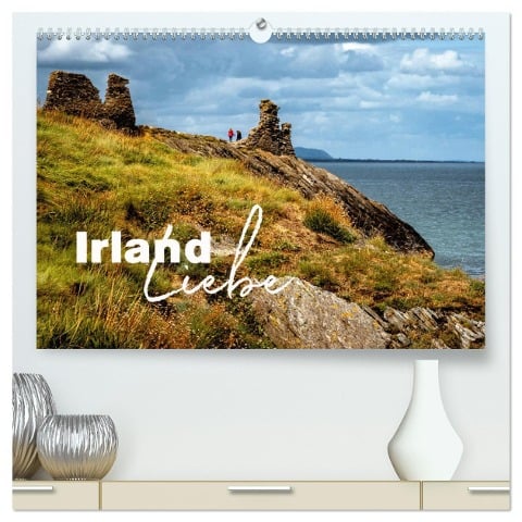 Irland-Liebe (hochwertiger Premium Wandkalender 2025 DIN A2 quer), Kunstdruck in Hochglanz - Karin Dietzel