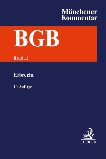 Münchener Kommentar zum Bürgerlichen Gesetzbuch  Bd. 11: Erbrecht, §§ 1922-2385, §§ 27-35 BeurkG - 