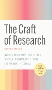 Cover-Bild zum Titel 'Craft of Research, Fifth Edition' von 'Booth Wayne C. Booth, Bizup Joseph Bizup, FitzGerald William T. FitzGerald, Colomb Gregory G. Colomb, Williams Joseph M. Williams'