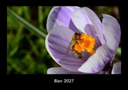 Cover-Bild zum Titel 'Bien 2027 Fotokalender DIN A3' von 'Tobias Becker'