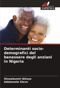 Cover-Bild zum Titel 'Determinanti socio-demografici del benessere degli anziani in Nigeria' von 'Oluwabunmi Ibitoye, Adebowale Steve'