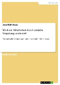 Cover-Bild zum Titel 'Wird ein Mitarbeiter durch variable Vergütung motiviert?' von 'Jens Dell¿Anna'