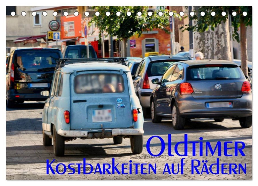 Oldtimer - Kostbarkeiten auf Rädern (Tischkalender 2026 DIN A5 quer), CALVENDO Monatskalender - Thomas Bartruff