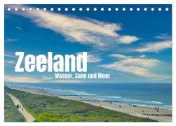 Cover-Bild zum Titel 'Zeeland - Wasser, Sand und Meer (Tischkalender 2026 DIN A5 quer), CALVENDO Monatskalender' von 'Herbert Böck'
