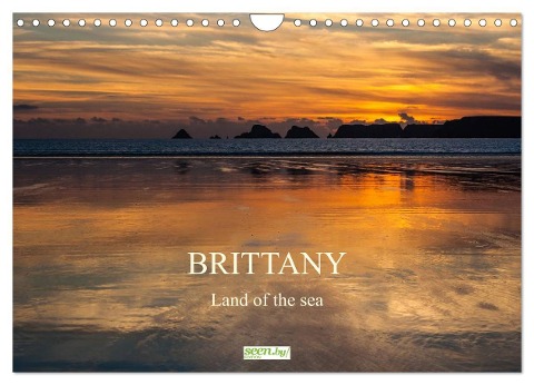 Brittany - Land of the sea - UK-Version (Wall Calendar 2025 DIN A4 landscape), CALVENDO 12 Month Wall Calendar - Monika Schwager