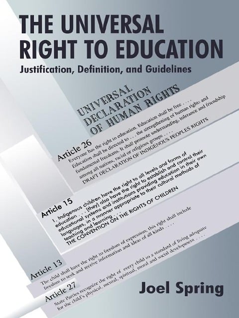 The Universal Right to Education - Joel Spring