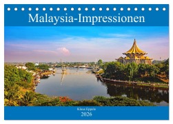 Cover-Bild zum Titel 'Malaysia-Impressionen (Tischkalender 2026 DIN A5 quer), CALVENDO Monatskalender' von 'Klaus Eppele'