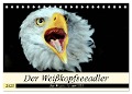 Der Weißkopfseeadler - Das Wappentier der USA (Tischkalender 2025 DIN A5 quer), CALVENDO Monatskalender - Arno Klatt