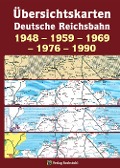 Cover-Bild zum Titel 'Übersichtskarten der Deutschen Reichsbahn 1948 - 1959 - 1969  - 1976 - 1990' von ''
