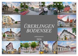Cover-Bild zum Titel 'Überlingen Bodensee Impressionen (Tischkalender 2026 DIN A5 quer), CALVENDO Monatskalender' von 'Dirk Meutzner'