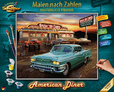 Malen nach Zahlen - American Diner - 